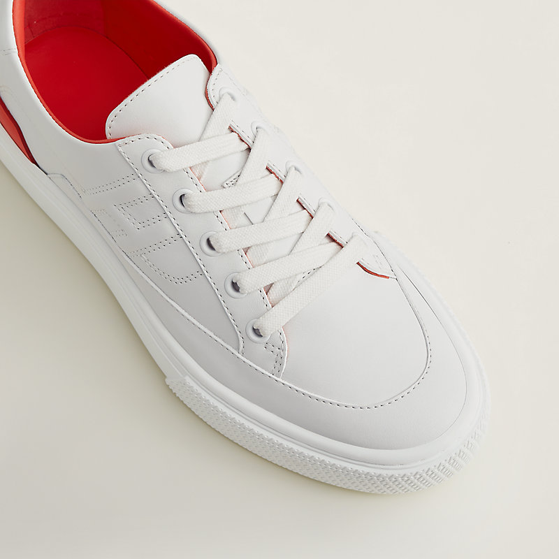 人気のお洒落！【HERMES】ふわふわ「Ｈ」Deep deep-sneaker--231020Z 02-worn-